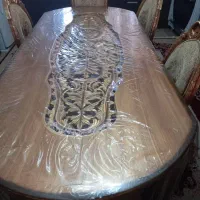 فروش مبل ۹نفره ومیزناهارخوری ۸نفره