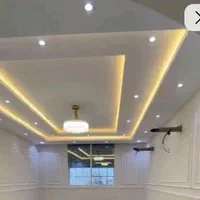 نصب کناف آذران پلاستیک تایل 60در60|خدمات پیشه و مهارت|گنبد کاووس, |دیوار