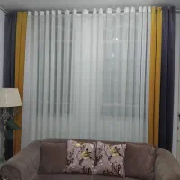 پرده حریر ارتفاع ۳متر و عرض ۵متر