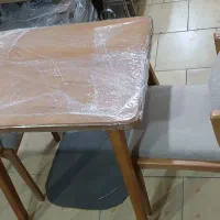 ناهار خوری مینیمال ۲ نفره چوب راش|میز و صندلی غذاخوری|رباطکریم, رباطکریم|دیوار