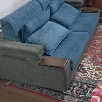 مبل تختخواب شو دونفره|تخت و سرویس خواب|قم, شهید رجایی|دیوار