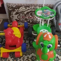 سه چرخه. اسب