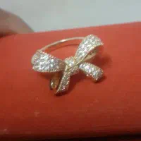 انگشتر پاپیون ژوپینگ رنگ ثابت