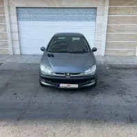 پژو ۲۰۶ تیپ ۶ اتومات(شاسی سالم)