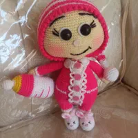 عروسک های دست بافت