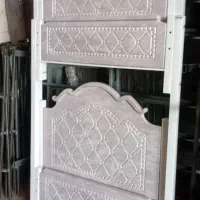 تخت دوطبقه فلزی کودک نوجوان|تخت و سرویس خواب|مشهد, گرجی علیا|دیوار