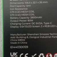 پاد ماد.ویپ پر قدرت در باطری طعم رسانی خیلی خوب|زیورآلات و اکسسوری|رباط‌کریم, رباط‌کریم|دیوار