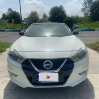 نیسان ماکسیما ۲۰۱۸ مدل SV سفید سقف مشکی