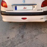 پژو ۲۰۶ v8 sd|خودرو سواری و وانت|گرگان, |دیوار