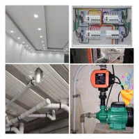 ( تعمیر پمپ واتومات) لوله کشی وبرقکشی نصب شیرآلات