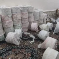 سفره و کیسه زباله و دستمال کاغذی|ظروف نگهدارنده، پلاستیکی، یک‌بارمصرف|امیدیه, |دیوار