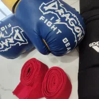 دست کش بوکس ساق بند مچ بند|تجهیزات ورزشی|قرچک, زیبا شهر|دیوار