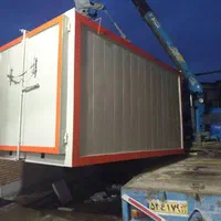 کوره رنگ پودری دستگاه پاشش رنگ کابین سایکلون