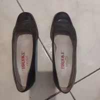 کفش چرم طبیعی سایز 37