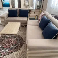 یک دست مبل.بوفه. میز ناهار خوری و نیم ست ۵ نفر مبل