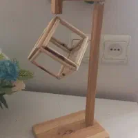 مکعب سه بعدی معلق