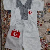 ست لباس بچگانه پسرانه کاملا سالم و نو وخارجی|کفش و لباس بچه|کنارک, |دیوار