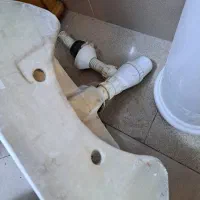 روشویی سرامیک سرویس بهداشت با پایه