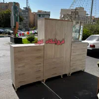 کمد لباس ساده ملامینه دراور ساده آینه دار|جاکفشی، کمد، دراور|تهران, آذربایجان|دیوار