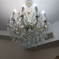 لوستر 10 شاخه کریستال