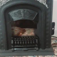 بخاری طرح شومینه بسیار تمیز|بخاری، هیتر، شومینه|بیرجند, |دیوار