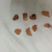 نگین عقیق تراش نخورده