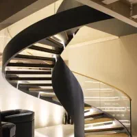 پله گرد زیگورات / پله دوبلکس