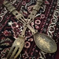 آنتیک قاشق و چنگال قدمت دار