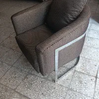 یک جفت صندلی استیل