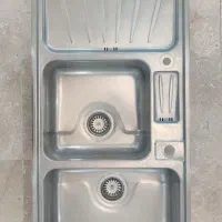 سینک دو لگن استیل البرز درحد نو