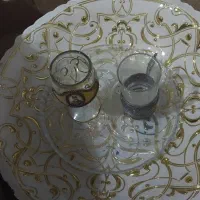 ظرف کریستال قدیمی مارک