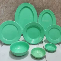 سرویس ملامین رنگ سبزنشکن استانداردکد۴۴۴