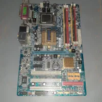 مین برد ddr2 گیگابایت با سیپیو و ۴ گیگ رم