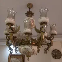 لوستر کاملا نو برنج