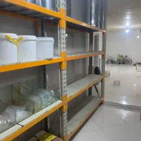 راک صنعتی 8دستگاه 5طبقه عمق50  تعداد 50عدد قفسه|فروشگاه و مغازه|مشهد, انقلاب|دیوار