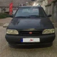 پراید مشکی مدل ۱۳۸۳