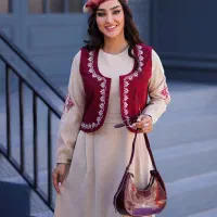 ست مخمل کت و سارافون مجلسی