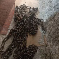 یک جفت زنجیر چرخ وچراغ دور گردان