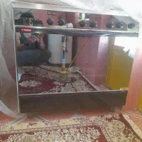 یک گازپادیسان پنج شعله تمام فر