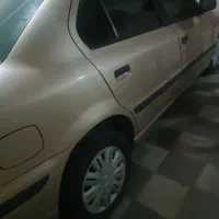 سمند مدل 84دوررنگ شاسی سالم موتور تازه تعمیر