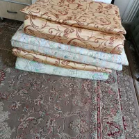 تشک و پرده|رختخواب، بالش، پتو|فولادشهر, مسکن مهر فولادشهر|دیوار