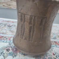 سطل آشغال وآجیل خوری مسی|کلکسیون اشیاء عتیقه|ورامین, ریحان آباد|دیوار