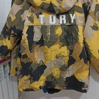 کاپشن نو جنس کتان داخل خز اسپرت