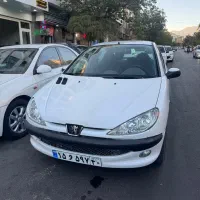 پژو ۲۰۶ تیپ ۶ اتومات سفید مدل ۱۳۸۹|خودرو سواری و وانت|تهران, جمهوری|دیوار