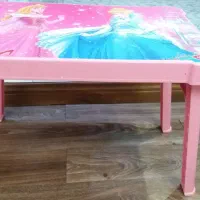 میز التحریر تاشو صورتی سیندرلا مناسب تا سن ۸.۹سال|میز تحریر و کامپیوتر|همدان, |دیوار