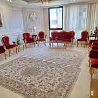 مبل سلطنتی ۹ نفره با غذا خوری ۹ نفره