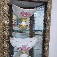 دکوری داخل بوفه گل برجسته