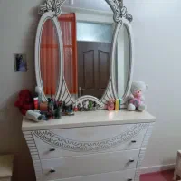 تخت دونفره درحد نو mdf|تخت و سرویس خواب|بومهن, |دیوار