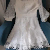 ست لباس عروس و کفش اسپرت مجلسی سایز ۳۷