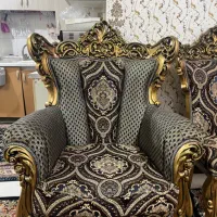 مبل سلطنتی با منبت کاری|مبلمان خانگی و میز عسلی|قرچک, پویینک|دیوار